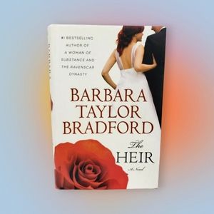 2/$10 Barbara Taylor Bradford The Heir Hardcover Book